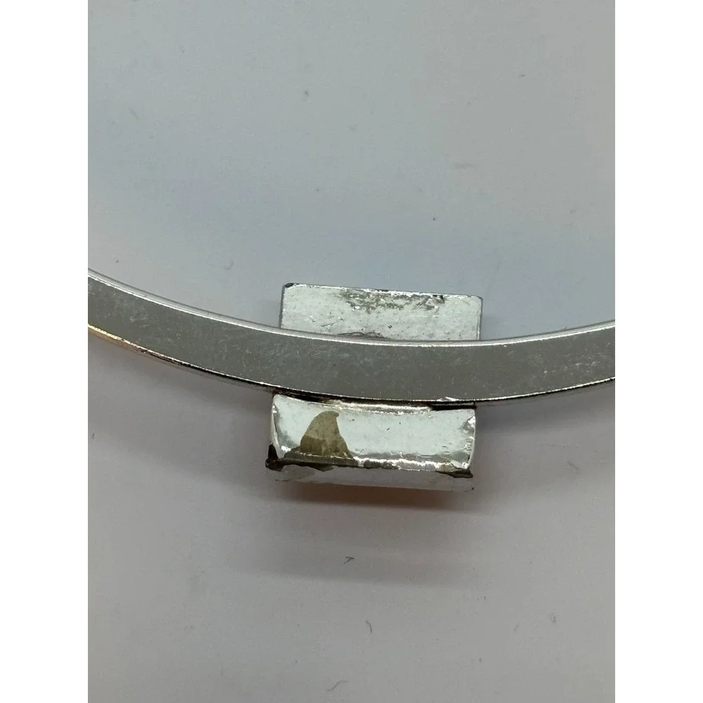Vintage H Monogram Initial Tie Bar Silver and‎ Gold Tone
